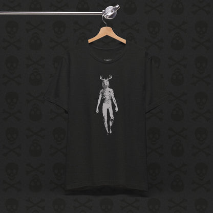 Camiseta Wendigo Críptica, Camiseta Unisex de Monstruo Caníbal, Camiseta con Gráfico de Terror, Camiseta de Criatura Mítica, Camiseta Escalofriante