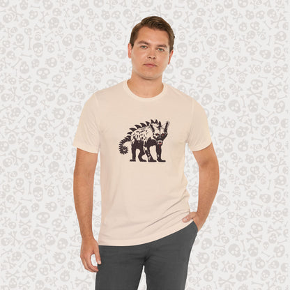 Chupacabra Cryptid T-Shirt, Creepy Mythical Creature Shirt, Unisex Jersey Tee, Horror Monster Graphic Top, Paranormal Cryptid Gift