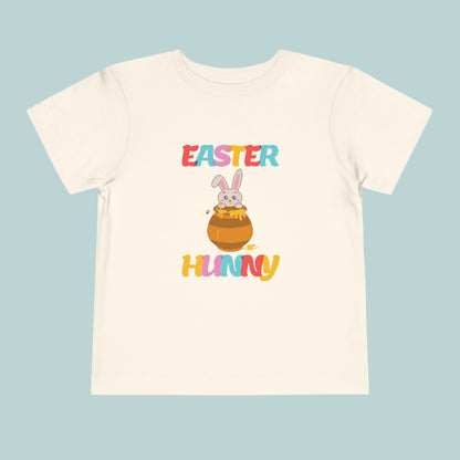 Easter Hunny Toddler Tee, Cute Honey Bunny Design, Kids Easter T-Shirt, Bunny Easter Gift, Toddler Easter Outfit, Toddler Easter Shirt