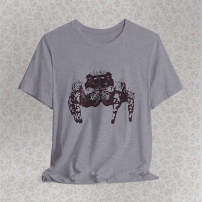 Sad Spider Unisex Tee, Spider T-Shirt, Cute Bug Shirt, Arachnid Tee, Insect Shirt, Nature Theme T-Shirt
