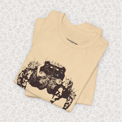 Sad Spider Unisex Tee, Spider T-Shirt, Cute Bug Shirt, Arachnid Tee, Insect Shirt, Nature Theme T-Shirt