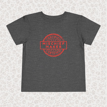 Certified Mischief Maker Toddler Tee
