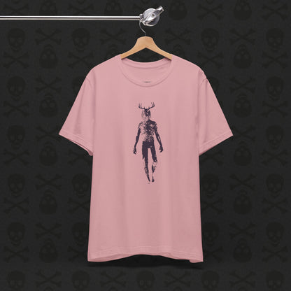 Camiseta Wendigo Críptica, Camiseta Unisex de Monstruo Caníbal, Camiseta con Gráfico de Terror, Camiseta de Criatura Mítica, Camiseta Escalofriante