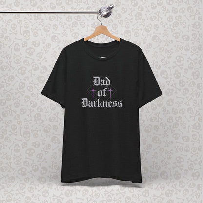 Dad of Darkness Unisex Tee, Gothic Father's Day Gift, Dad Life Shirt, Cool Dad, Spooky Dad Apparel, Doom Metal Dad, Punk Dad, Rebel Dad, Goth Dad