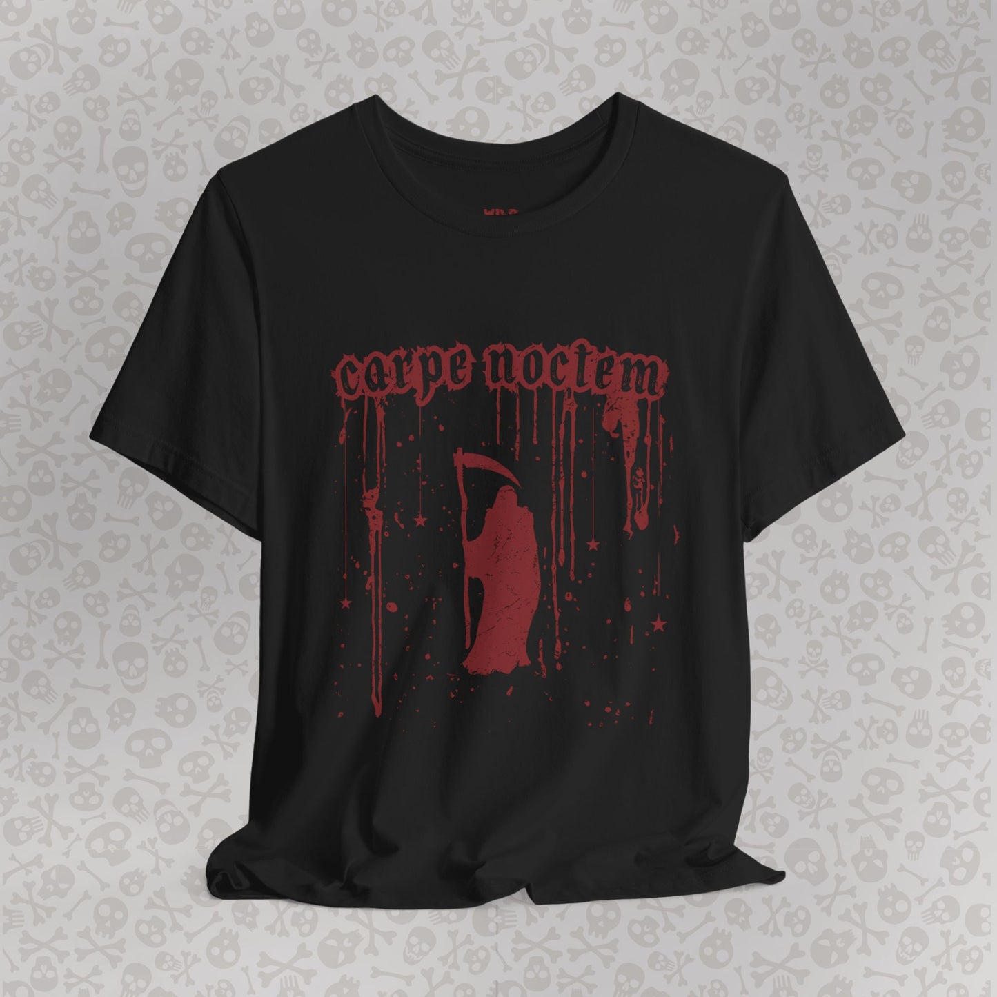 Carpe Noctem Seize The Night Grim Reaper Tee