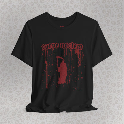 Carpe Noctem Seize The Night Grim Reaper Tee