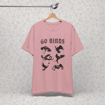 Go Birds Cryptids T-Shirt, Bird Cryptid Tee, Thunderbird Shirt, Snallygaster, Griffin, Phoenix, Devil Bird, Terror Bird, Philadelphia Shirt