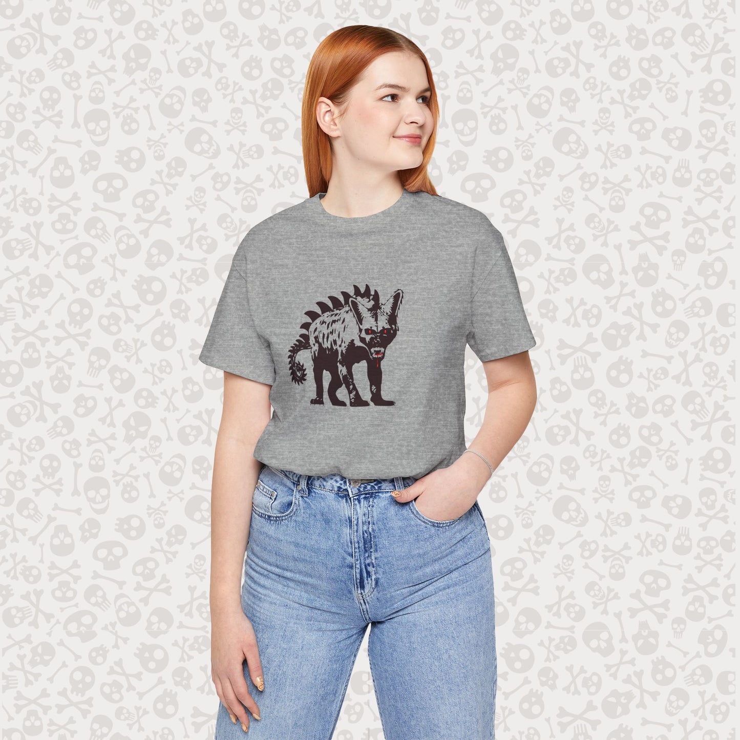 Chupacabra Cryptid T-Shirt, Creepy Mythical Creature Shirt, Unisex Jersey Tee, Horror Monster Graphic Top, Paranormal Cryptid Gift