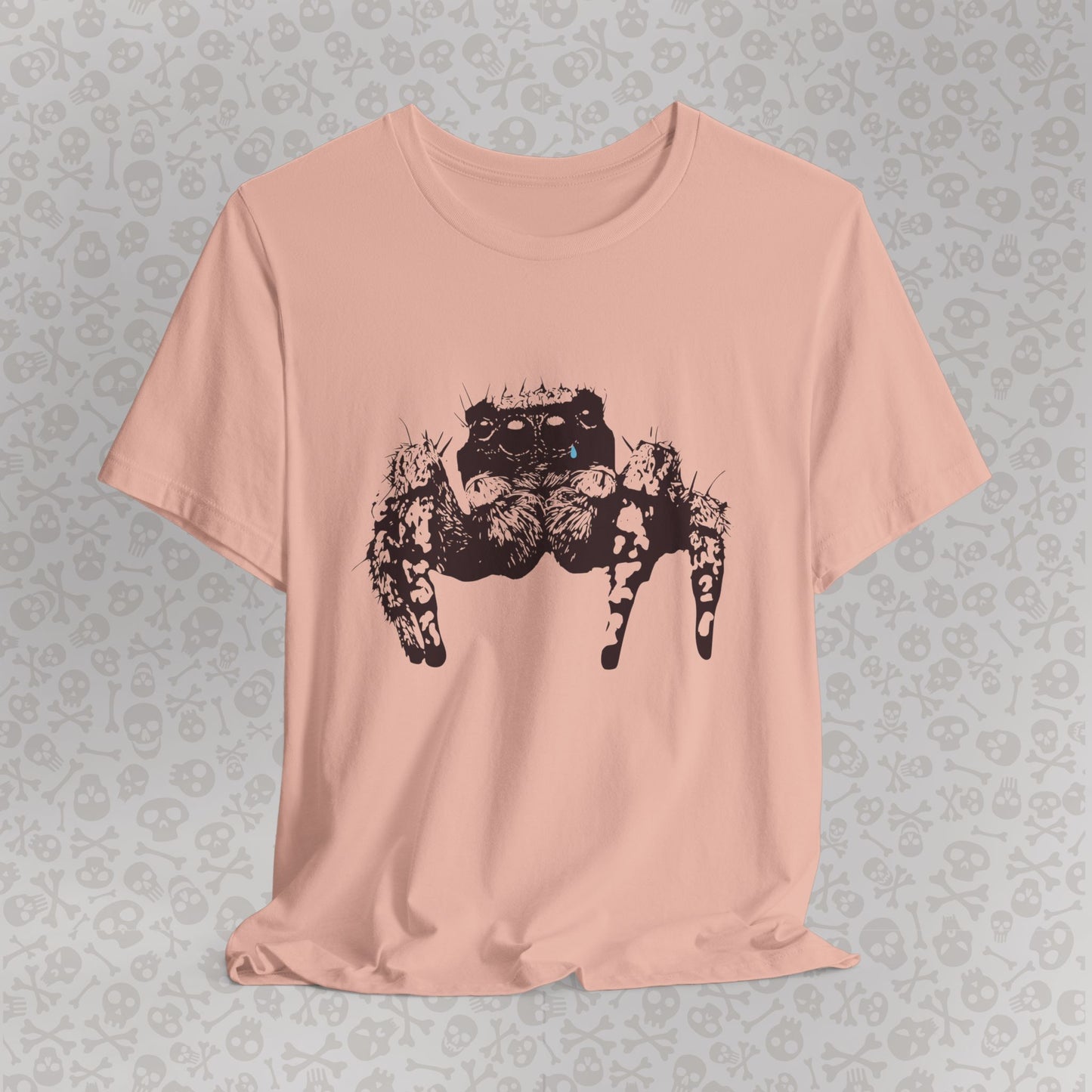 Sad Spider Unisex Tee, Spider T-Shirt, Cute Bug Shirt, Arachnid Tee, Insect Shirt, Nature Theme T-Shirt