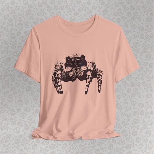 Sad Spider Unisex Tee, Spider T-Shirt, Cute Bug Shirt, Arachnid Tee, Insect Shirt, Nature Theme T-Shirt