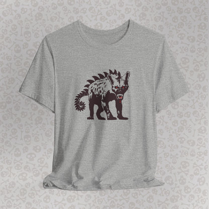 Chupacabra Cryptid T-Shirt, Creepy Mythical Creature Shirt, Unisex Jersey Tee, Horror Monster Graphic Top, Paranormal Cryptid Gift