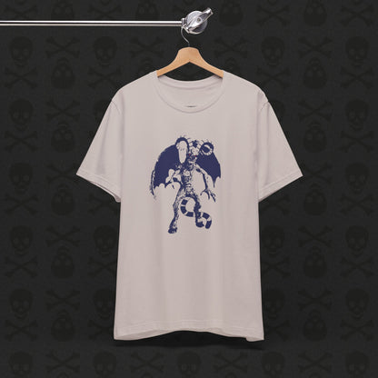 Camiseta Jersey Devil Cryptid, camiseta gráfica de criatura mítica. Camiseta unisex de manga corta, camiseta gráfica única para entusiastas de los críptidos.