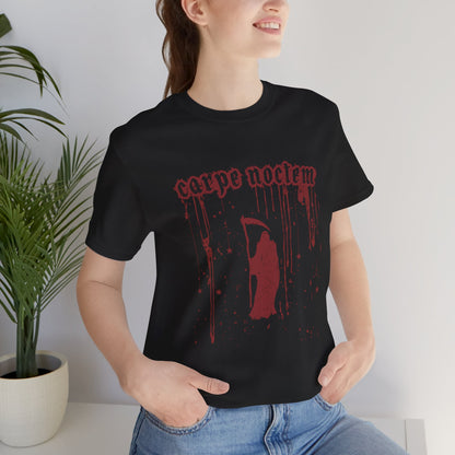 Carpe Noctem Seize The Night Grim Reaper Tee