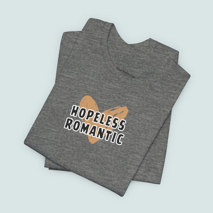 Hopeless Romantic Unisex Jersey Tee - Everyday Casual Wear, Men's T-Shirt, Women's T-Shirt, Emo