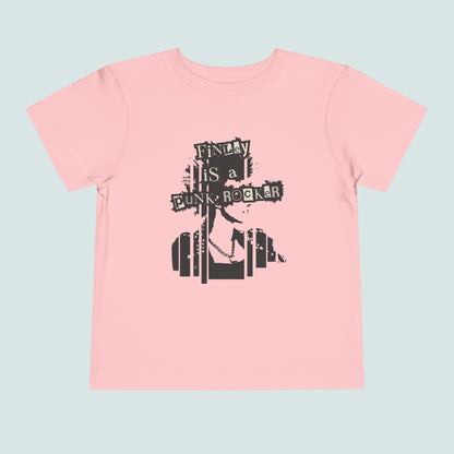 Camiseta punk rockera personalizada para niño, camiseta punk con nombre personalizado, camiseta rockera para bebé, ropa infantil única, regalo de cumpleaños para niños