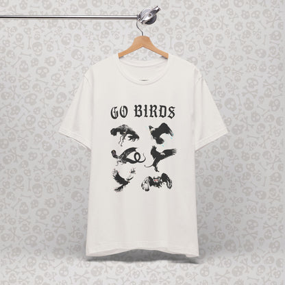 Go Birds Cryptids T-Shirt, Bird Cryptid Tee, Thunderbird Shirt, Snallygaster, Griffin, Phoenix, Devil Bird, Terror Bird, Philadelphia Shirt