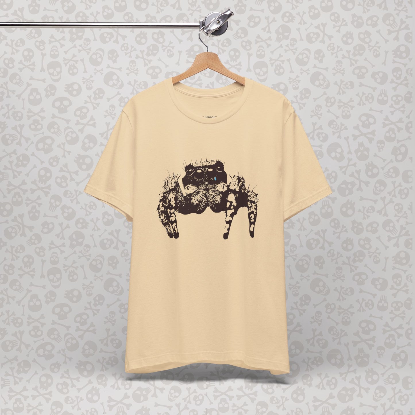 Sad Spider Unisex Tee, Spider T-Shirt, Cute Bug Shirt, Arachnid Tee, Insect Shirt, Nature Theme T-Shirt