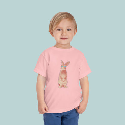 Cool Bunny Toddler Tee, Cute Kid's T-Shirt, Toddler Summer Shirt, Adorable Rabbit Tee, Playful Bunny Design, Great for Birthdays, Easter