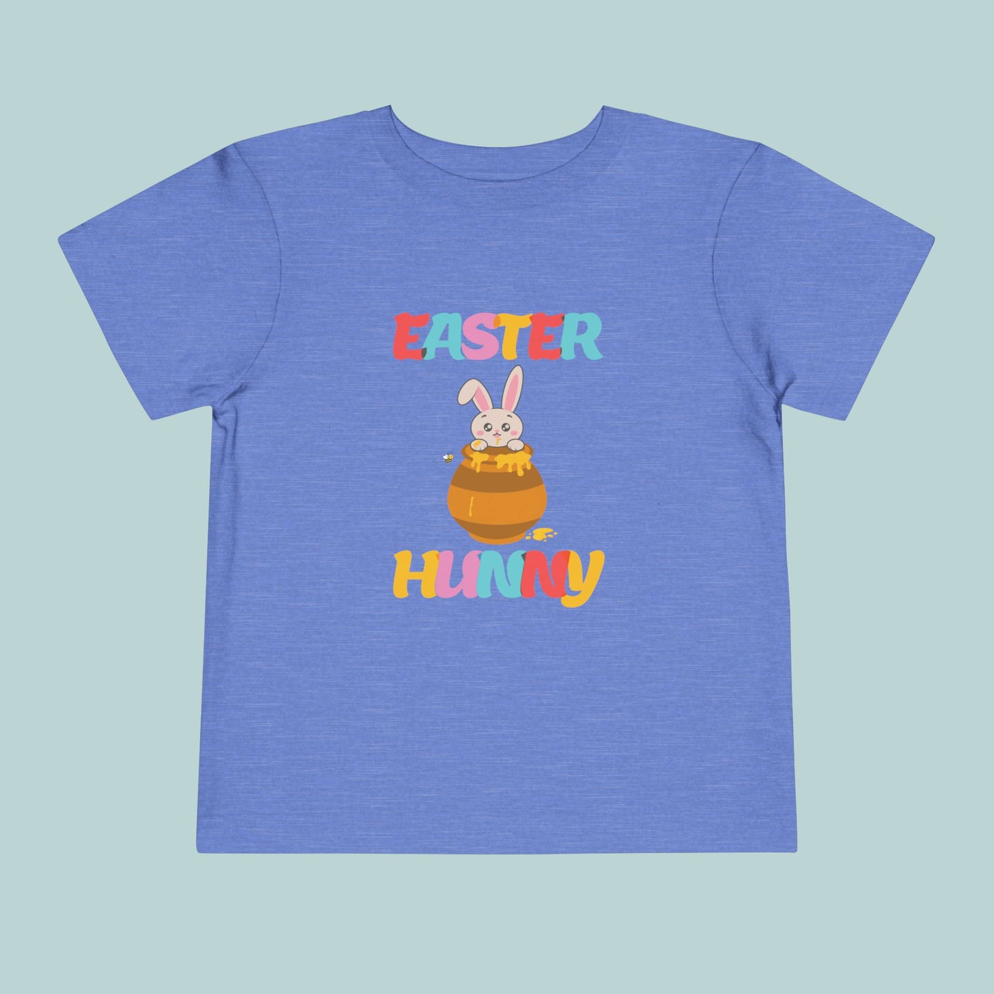 Easter Hunny Toddler Tee, Cute Honey Bunny Design, Kids Easter T-Shirt, Bunny Easter Gift, Toddler Easter Outfit, Toddler Easter Shirt
