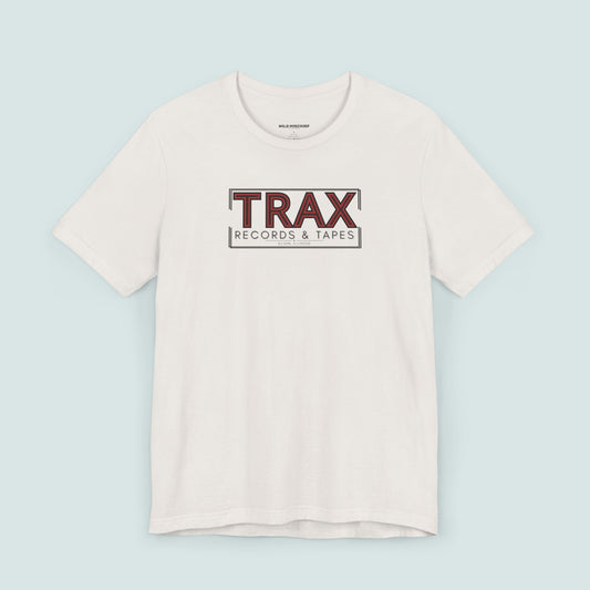 Trax Records Tee - 80s Movie T-Shirt, Pretty in Pink Top, Unisex Jersey Shirt, Music Lover Gift, Vintage Graphic Tee, Retro Clothing