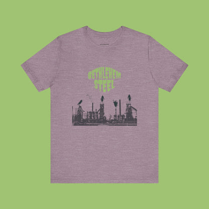 Spooky Bethlehem Steel T-Shirt, Bethlehem Goth, Vintage Style Tee, Retro Graphic Top, Unisex Jersey Short Sleeve Tee, Bethlehem PA