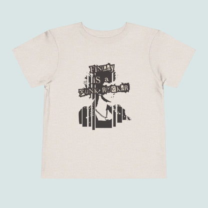 Camiseta punk rockera personalizada para niño, camiseta punk con nombre personalizado, camiseta rockera para bebé, ropa infantil única, regalo de cumpleaños para niños