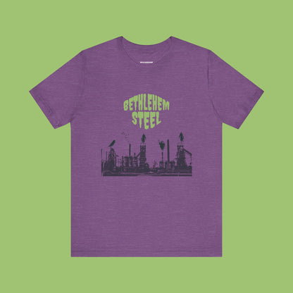 Spooky Bethlehem Steel T-Shirt, Bethlehem Goth, Vintage Style Tee, Retro Graphic Top, Unisex Jersey Short Sleeve Tee, Bethlehem PA