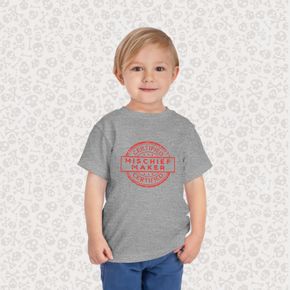 Certified Mischief Maker Toddler Tee