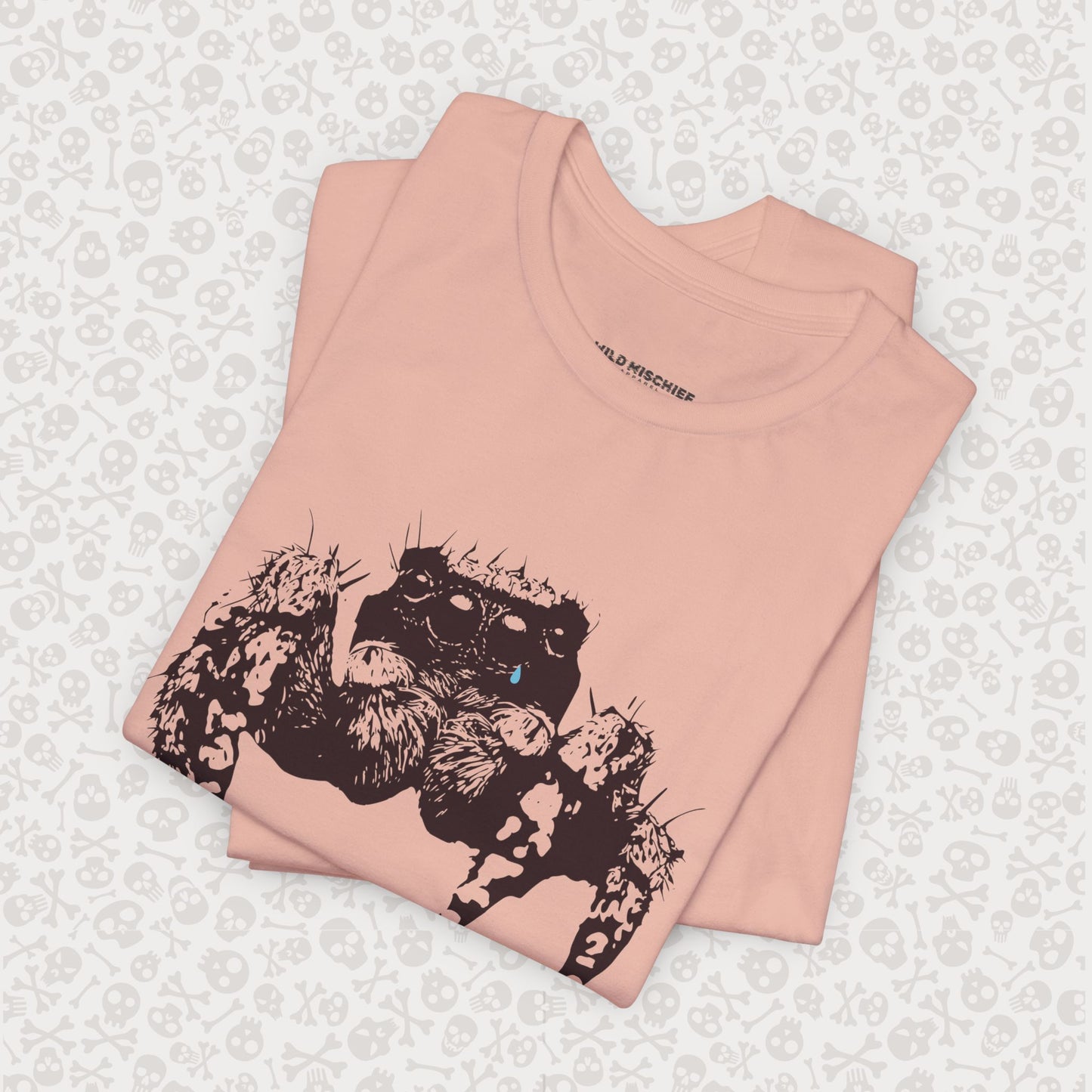 Sad Spider Unisex Tee, Spider T-Shirt, Cute Bug Shirt, Arachnid Tee, Insect Shirt, Nature Theme T-Shirt