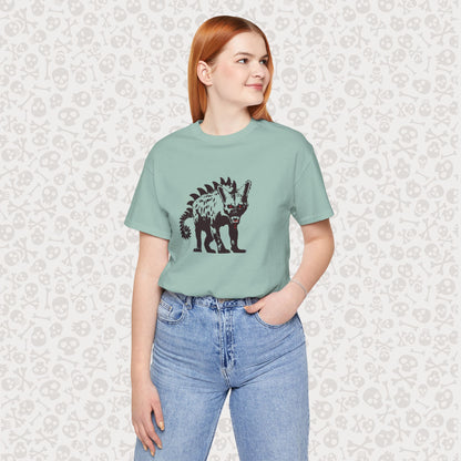 Chupacabra Cryptid T-Shirt, Creepy Mythical Creature Shirt, Unisex Jersey Tee, Horror Monster Graphic Top, Paranormal Cryptid Gift