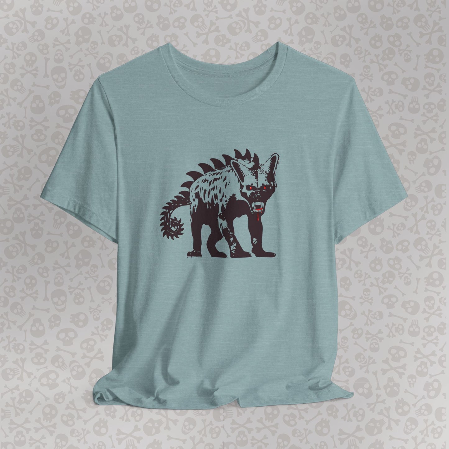 Chupacabra Cryptid T-Shirt, Creepy Mythical Creature Shirt, Unisex Jersey Tee, Horror Monster Graphic Top, Paranormal Cryptid Gift