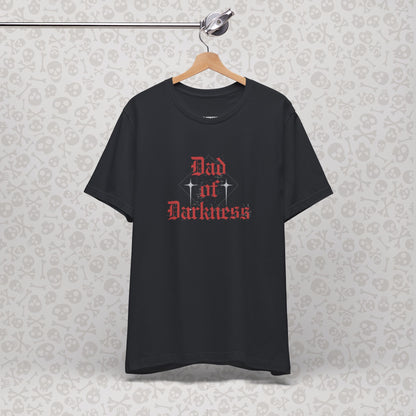 Dad of Darkness Unisex Tee, Gothic Father's Day Gift, Dad Life Shirt, Cool Dad, Spooky Dad Apparel, Doom Metal Dad, Punk Dad, Rebel Dad, Goth Dad