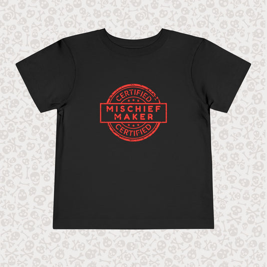 Certified Mischief Maker Toddler Tee