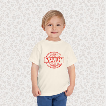 Certified Mischief Maker Toddler Tee