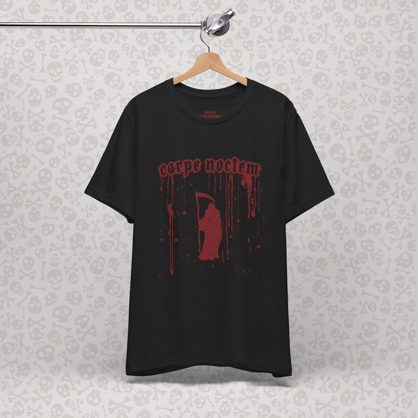 Carpe Noctem Seize The Night Grim Reaper Tee