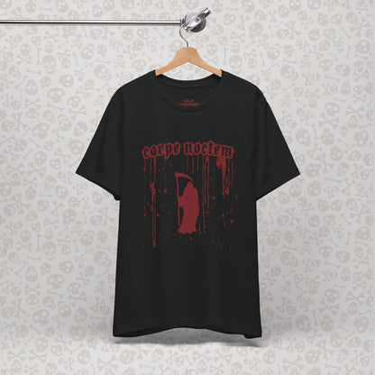Carpe Noctem Seize The Night Grim Reaper Tee