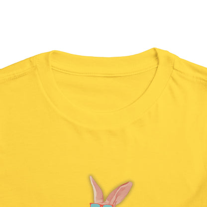 Cool Bunny Toddler Tee, Cute Kid's T-Shirt, Toddler Summer Shirt, Adorable Rabbit Tee, Playful Bunny Design, Great for Birthdays, Easter
