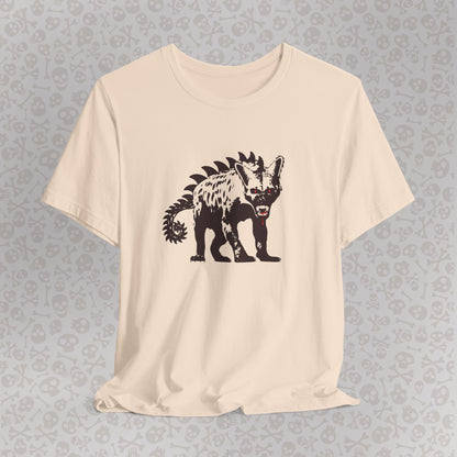 Chupacabra Cryptid T-Shirt, Creepy Mythical Creature Shirt, Unisex Jersey Tee, Horror Monster Graphic Top, Paranormal Cryptid Gift