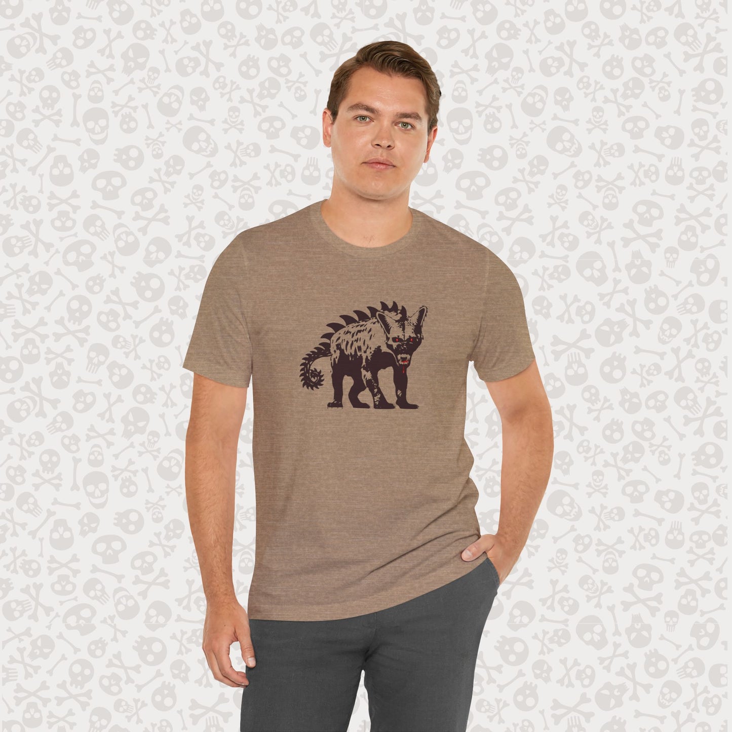 Chupacabra Cryptid T-Shirt, Creepy Mythical Creature Shirt, Unisex Jersey Tee, Horror Monster Graphic Top, Paranormal Cryptid Gift
