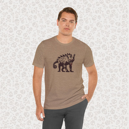 Chupacabra Cryptid T-Shirt, Creepy Mythical Creature Shirt, Unisex Jersey Tee, Horror Monster Graphic Top, Paranormal Cryptid Gift