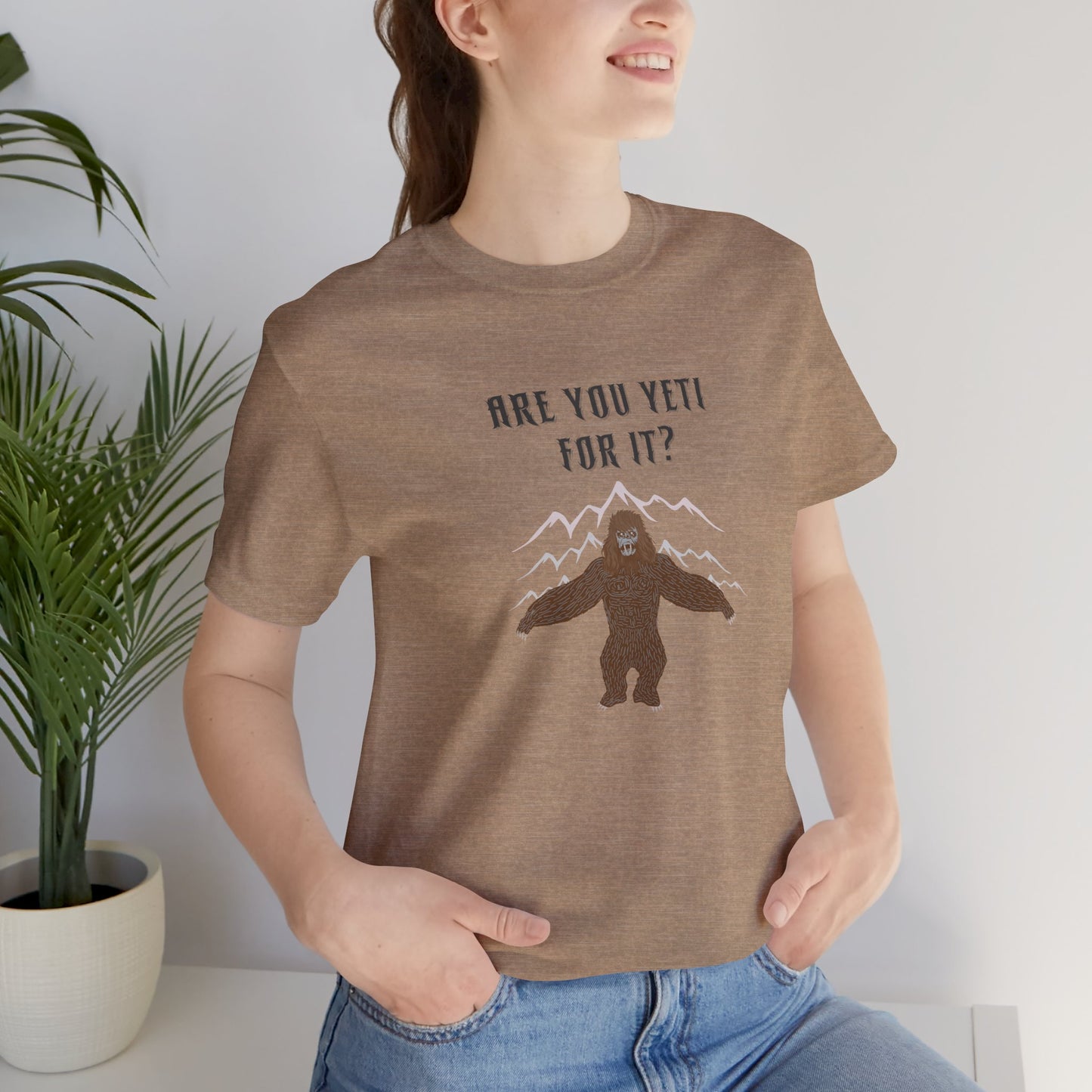 Yeti Adventure Tee | Cryptid Shirt, Fun Outdoor Apparel, Cool Gift for Nature Lovers, Camping T-Shirt, Hiking Outfit, Unique Graphic Tee