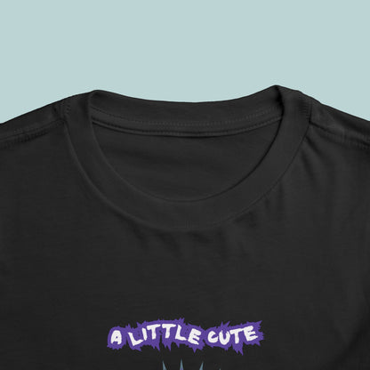 Cute & Creepy Toddler Tee, Perfect for Halloween or Valentine's Day, Kid's Punk Rock Style, Gift for Toddlers, Unique Toddler Apparel