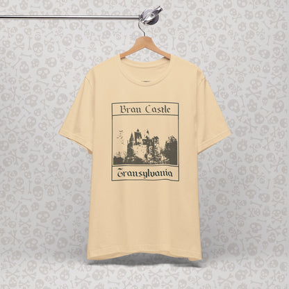 Bran Castle Transylvania T-Shirt, Dracula Shirt, Vampire Halloween Tee, Gothic Horror Shirt, Spooky Dracula Top, Halloween Costume Tee, Transylvania Romania