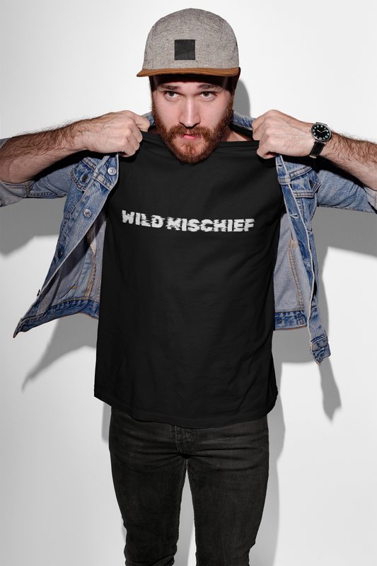 Wild Mischief Logo T-Shirt - Unisex Tee, Graphic Print Shirt, Cool Urban Clothing, Hipster Apparel, Casual Top