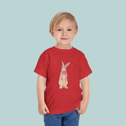Cool Bunny Toddler Tee, Cute Kid's T-Shirt, Toddler Summer Shirt, Adorable Rabbit Tee, Playful Bunny Design, Great for Birthdays, Easter