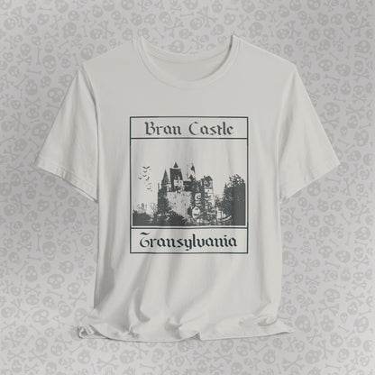 Bran Castle Transylvania T-Shirt, Dracula Shirt, Vampire Halloween Tee, Gothic Horror Shirt, Spooky Dracula Top, Halloween Costume Tee, Transylvania Romania