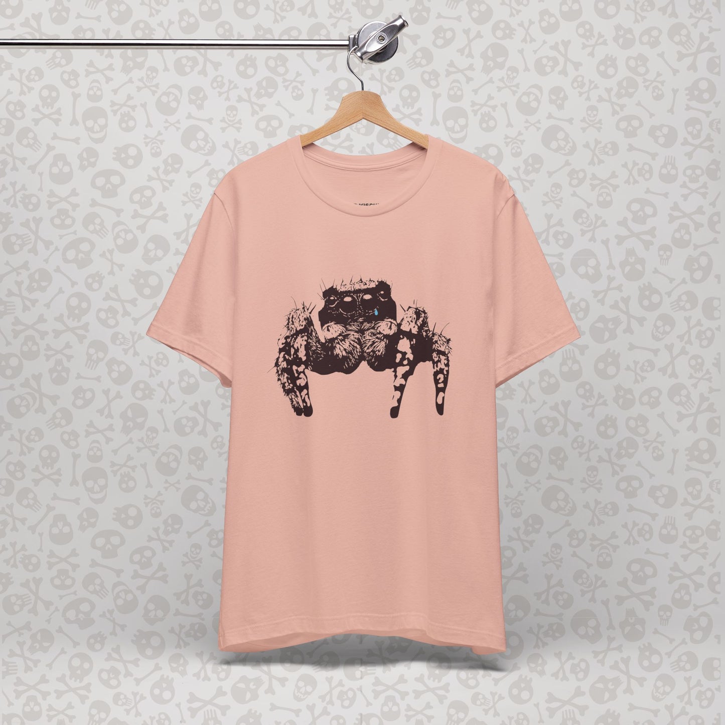 Sad Spider Unisex Tee, Spider T-Shirt, Cute Bug Shirt, Arachnid Tee, Insect Shirt, Nature Theme T-Shirt