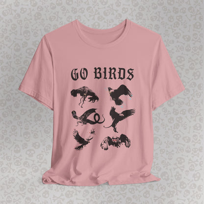 Go Birds Cryptids T-Shirt, Bird Cryptid Tee, Thunderbird Shirt, Snallygaster, Griffin, Phoenix, Devil Bird, Terror Bird, Philadelphia Shirt