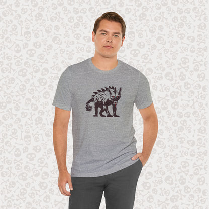 Chupacabra Cryptid T-Shirt, Creepy Mythical Creature Shirt, Unisex Jersey Tee, Horror Monster Graphic Top, Paranormal Cryptid Gift