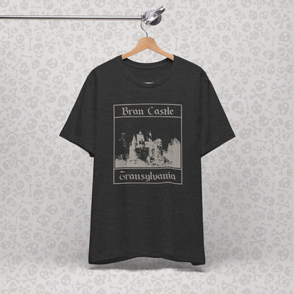 Bran Castle Transylvania T-Shirt, Dracula Shirt, Vampire Halloween Tee, Gothic Horror Shirt, Spooky Dracula Top, Halloween Costume Tee, Transylvania Romania
